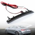 Nslumo Led Rear Side Marker Reflector Lights Replacement For 2015 2016 2017 Chrysler 200 Smoked Lens Red Bumper Signal Parking