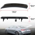 Nslumo Led Rear Side Marker Reflector Lights Replacement For 2015 2016 2017 Chrysler 200 Smoked Lens Red Bumper Signal Parking