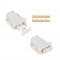 Uxcell 4 Set Push To Open Door Catch Abs Automatic Spring Loaded Push-in Touch Catches For Cabinet Cupboard White