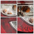 Tail Lamp Light Replacement For Traverse 2013-2017 Red Lens Driver Side Halogen Brake Outer Gm2804112