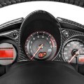 Qiilu Console Panel Dashboard Cover 5pcs Carbon Fiber Center Interior Trim Decor Fit For Nissan 370z Z34 2009a 2020