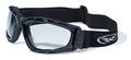 Global Vision Eyewear Trip Safety Glasses With Black Frames And Clear Lenses 