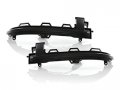 Sequential Led Smoke Mirror Signal Light For 2011 2017 Bmw X Series V-170147-s Dot Certified Direct Plug And Play Replacement 