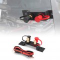 Wsays Utv Battery Jump Post Terminals Relocation Kit Quick Charging Remote Tool For Can-am X3 Atv Car Trucks Rv Tractor Mower 