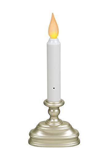 Xodus Innovations Fpc1320p Battery Operated 9 Inch Window Candle With Tilt To Change Flame Color And Dusk Dawn Light Sensor