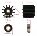 The Rop Shop Water Pump Repair Kit For Johnson 09-812b 09-45825 F6b-9 Inboard Engines