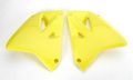 Ufo Plastics Radiator Cover Yellow For Suzuki Rm 125 250 01-08 