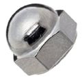18-8 Stainless Steel Acorn Nut Grade 4 Right Hand Threads 10-32 Pack Of 50 