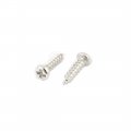 Uxcell 50 Pcs M2 X 8mm Stainless Steel Phillips Round Head Self Tapping Screws Bolts