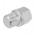 X Autohaux Abc3 14pt Wheel Lock Key Lug Nut Anti Theft Screw Removal For Vw Audi