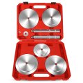 Auto Dynasty Truck Hub Seal Installer Kit Heavy Duty Bearing Race And Driver Set For Class 7 8 4-13 16 To 6-5 Hubs 