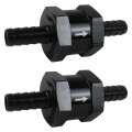 5 16 Fuel Check Valve One Way Inline Non Return Diesel Gasoline Black 8mm Od 2pcs 