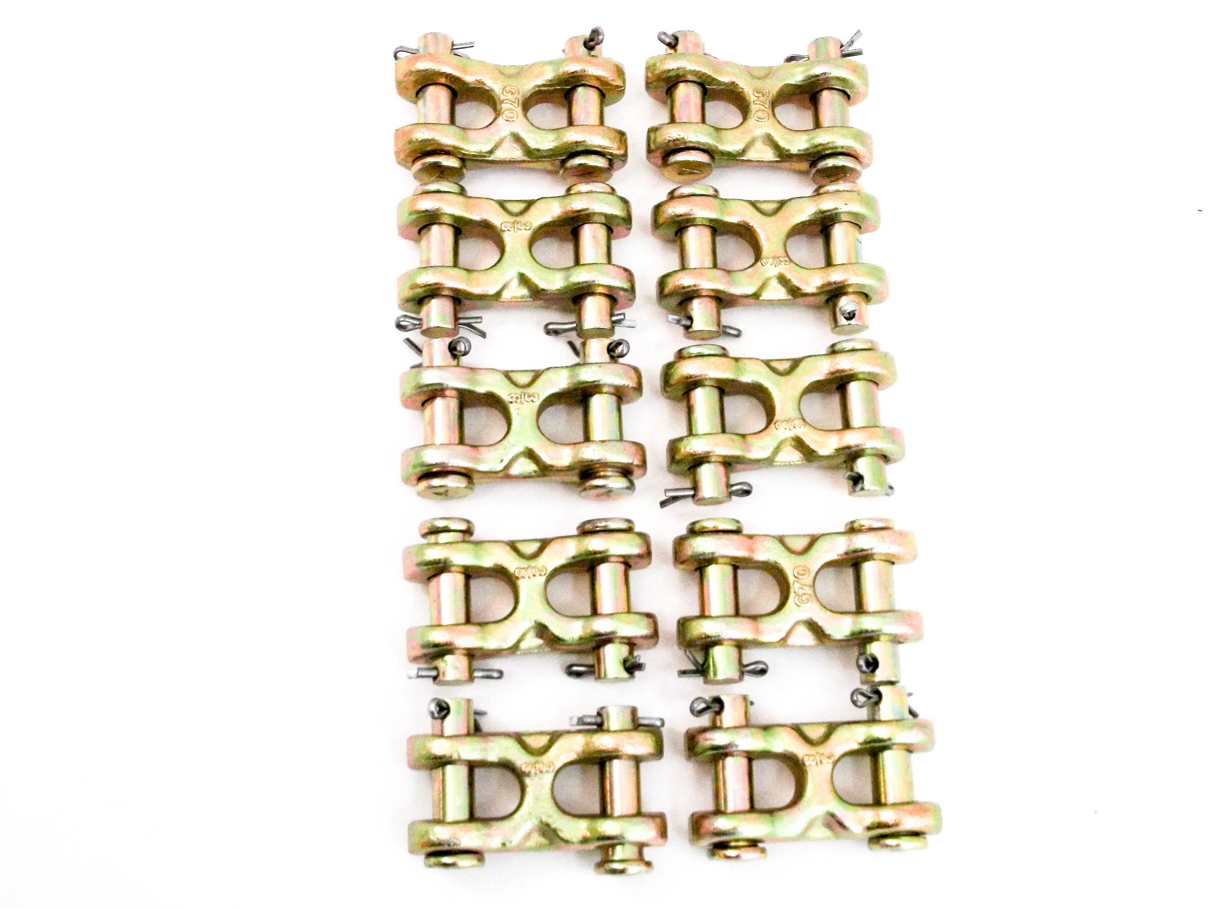 Red Hound Auto 10 Safety Chain Repair Link 3 8 Twin Clevis G70 Trailer