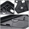 F-sport Package Model Factory Style Front License Plate Mounting Bracket Compatible With Lexus Ct200h 14-17 Matte Black