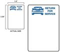 Petoskey Fb-p9933-94 Blue Wrench Sticker 500 Roll 