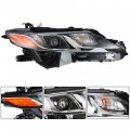 Labwork Headlights Assembly Replacement For 2018 2019 Toyota Camry L Le Se Projector Headlamp Right Passenger Side