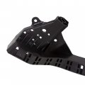 Ecotric Black Headlight Retainer Bracket Pair New Front Compatible With 2009-2014 Honda Acura Tsx 4 Door Left Driver Side