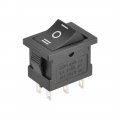 Uxcell Dpdt Mini Boat Rocker Switch Black Toggle For Marine 6pins On Off On Ac 250v 6a 125v 10a 1pcs
