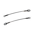 Dodge Ram 2500 3500 1994-2002 Tailgate Cables Driver And Passenger Side Pair Check 18 Inches From Center Of Bolt Holes 