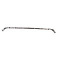 Front Upper Grille Molding For Mitsubishi Outlander Sport Rvr 2011 2012 Chrome Plastic Replacement Mi1044100 615343386256 