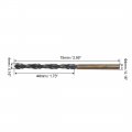 Uxcell Straight Shank Twist Drill Bits 4mm High Speed Steel 4341 With 5 Pcs For Stainless Alloy Metal Plastic Wood