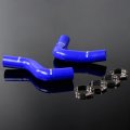 G-plus Silicone Radiator Hose Kit Clamps Compatible With Subaru Impreza Gc8 Gf8 Sti Ej20 Ej25 Wrx Turbo1996-2000 Blue 2pcs