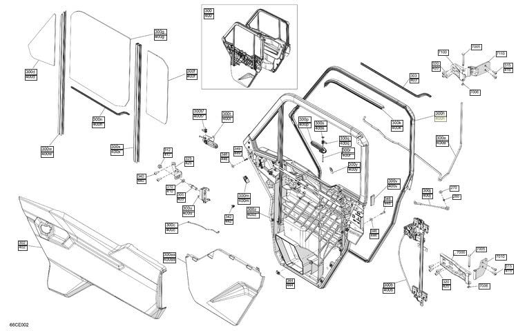 Defender Limited Rh Front Door Seal For 2022 And Up 705801313 Black