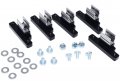 Billet Soft Top Clips Spring Steel For Geo Tracker Suzuki Sidekick Black Set Of 5