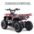Motorcycle Shock Absorber 240mm Adjustable Damper Waterproof Suspension For 50cc To 125cc Dirt Pit Bike Atv Go Kart Scooter