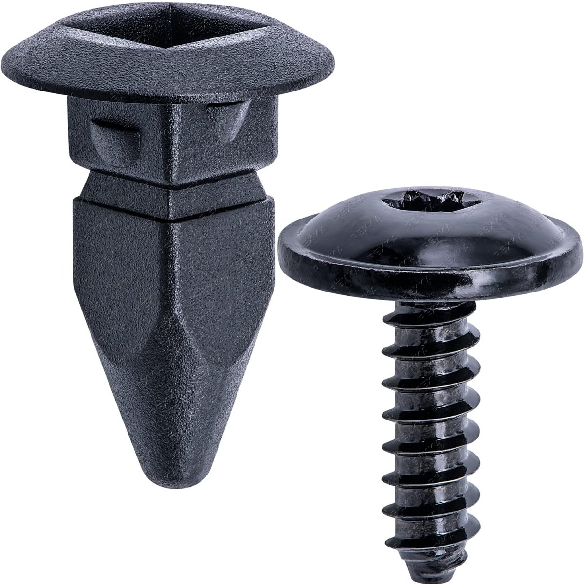 10 Sets T25 Fender Liner Screw Nut Kit For Audi Vw N90775001 N90821401 Bumper Cover Splash Shield Mud Guard Panel Hood
