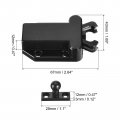 Uxcell Push Latch Touch 8pcs To Open Door Rebound Self-locking Latches For Drawer Black