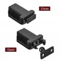 Uxcell Push Latch Touch 8pcs To Open Door Rebound Self-locking Latches For Drawer Black