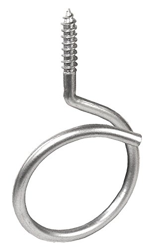 1 Inch Loop Size Wood Screw Thread Bridle Ring-10 Per Case
