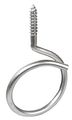 1 Inch Loop Size Wood Screw Thread Bridle Ring-10 Per Case 