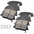 Aintier Automotive Replacement Brake Pads Front Rear Fit For Hyundai Santa Fe 2010-2012 For Kia Sorento 2011-2013