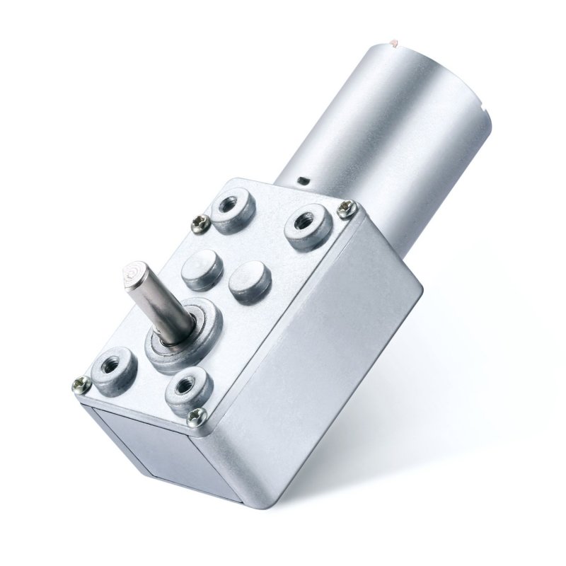 Greartisan Dc 12v 250rpm Turbo Worm Geared Motor High Torque Turbine Gear Box Reduction 6mm Shaft Jsx40-370