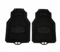 Customer Accessories Truck Black Rubber Cut To Fit Floor Mat Pair For Ford 