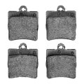 Disc Brake Pads For Mercedes Benz Slk230 1998004 Front 4000 Hybridynamic Series 2 35 Inner Pad Width 2 87 Outer Height 0 58 In 