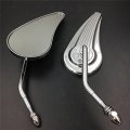 Smt-chromed Custom Aluminum Mirrors Compatible With Fxst Xlh Sportster Roadster Xls B075vlrl46