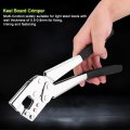 Stud Crimping Forceps Keel Board Crimper Strong And Durable Handle For Secure Fastening Of Drywall Boards Type A