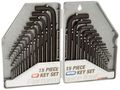 Performance Tool W80288 Sae Metric Hex Key Set 30-piece 