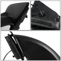 Gm1320267 Oe Style Powered Driver Left Side View Door Mirror Compatible With Saturn Lon Sedan 03-07