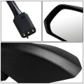 Gm1320267 Oe Style Powered Driver Left Side View Door Mirror Compatible With Saturn Lon Sedan 03-07