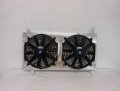 Suntonmoto Aluminum Shroud Fans For 2003-2007 Honda Accord J30a1 J30a5 3 0l V6 Only 
