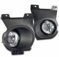 Bumper Driving Fog Lights Lamps Chrome For 2011-2014 Ford F-150 Pickup 