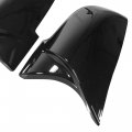 X Autohaux Pair Car Exterior Rear View Mirror Covers Cap Replacement For Bmw F20 F22 F23 F30 F31 F32 F33 F36 F87 M2 Gloss Black