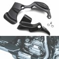 Httmt- Black Transmission Shroud Cover For H-d Street Glide Flhx Flhxs Cvo 09-16 P N Mt441-002-bk