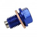 Magnetic Oil Drain Plug Bolts For Yz250f Yz250fx Yz450f Wr250f Wr450f Drz400s E Sm Rmz250 Blue 