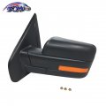 Tom Mirror Power Heated Turn Signal Driver Side Left For 2009-2011 Ford F-150 Fo1320349