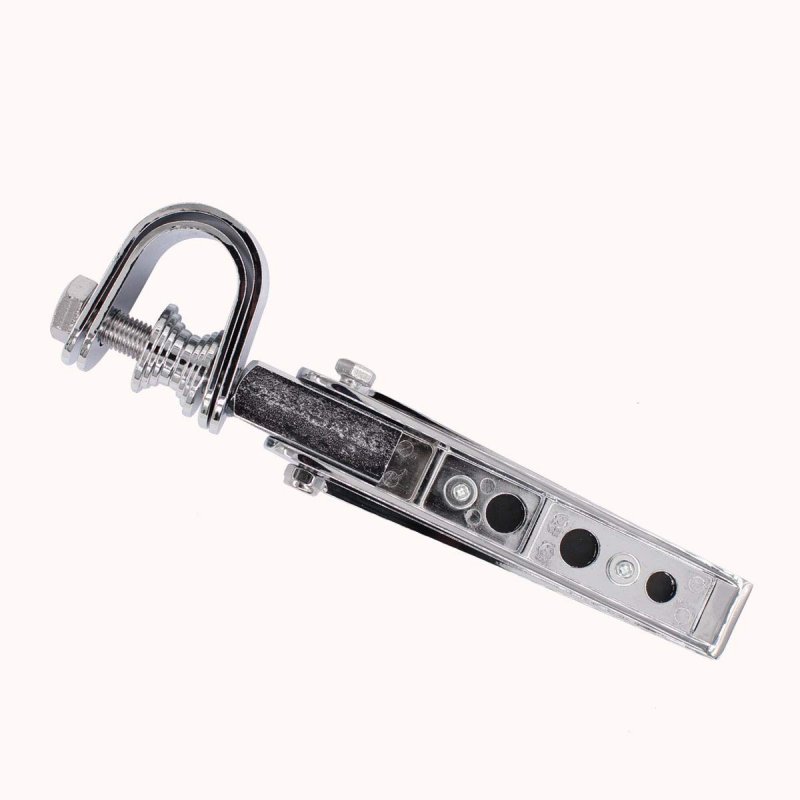 Xtremeamazing Motorcycle Foot Pegs Rests With U Clamps 1 Inch To 25 Anti-vibrate Engine Guard Crash Bar